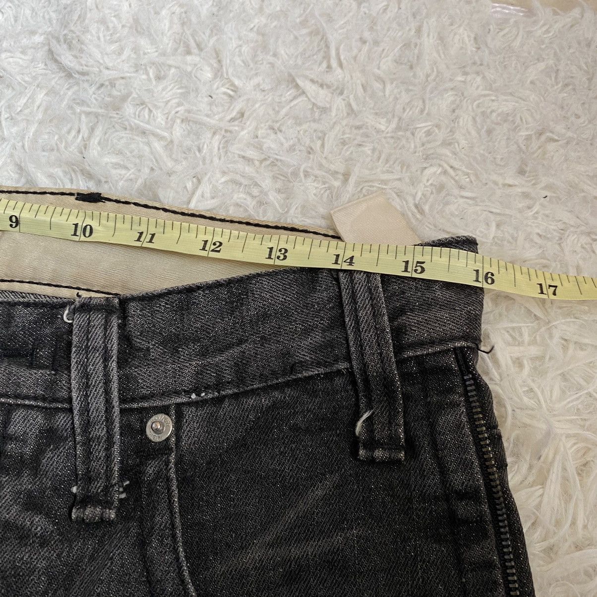 Japanese Brand × Neil Barrett Neil Barrett AW04 Black Side Zipper Jeans Size US 32 / EU 48 - 22 Thumbnail