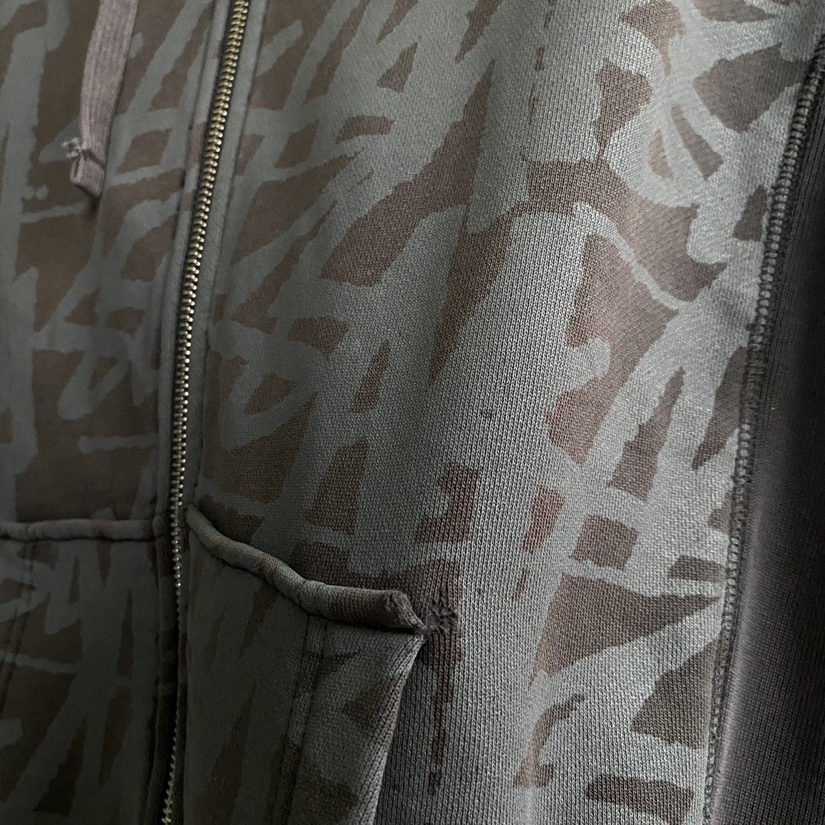 Japanese Brand × Stussy Stussy Fullprint Sun Faded Full Zipper Hoodie Size US M / EU 48-50 / 2 - 11 Thumbnail