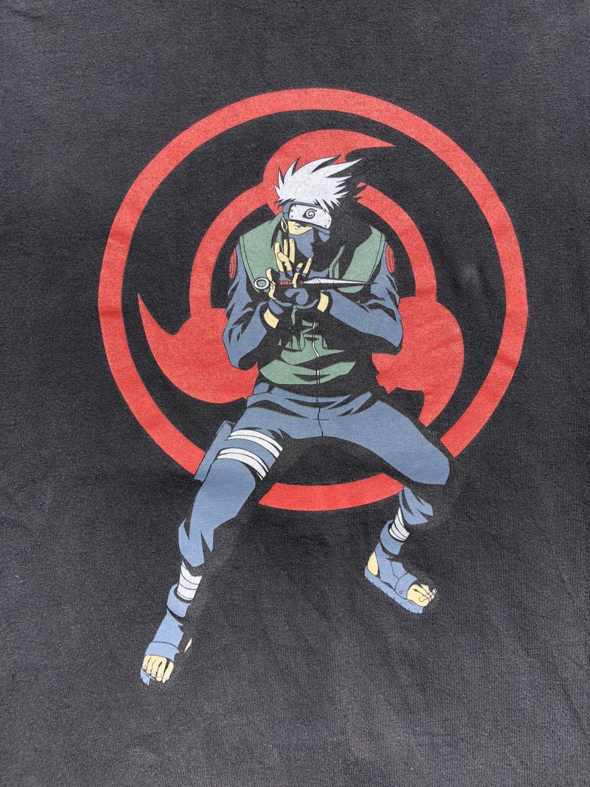 Anime Vintage 2002 Naruto Hatake Kakashi Anime Tee Size US M / EU 48-50 / 2 - 4 Thumbnail