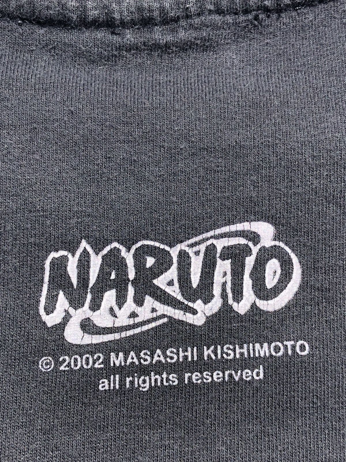 Anime Vintage 2002 Naruto Hatake Kakashi Anime Tee Size US M / EU 48-50 / 2 - 9 Thumbnail