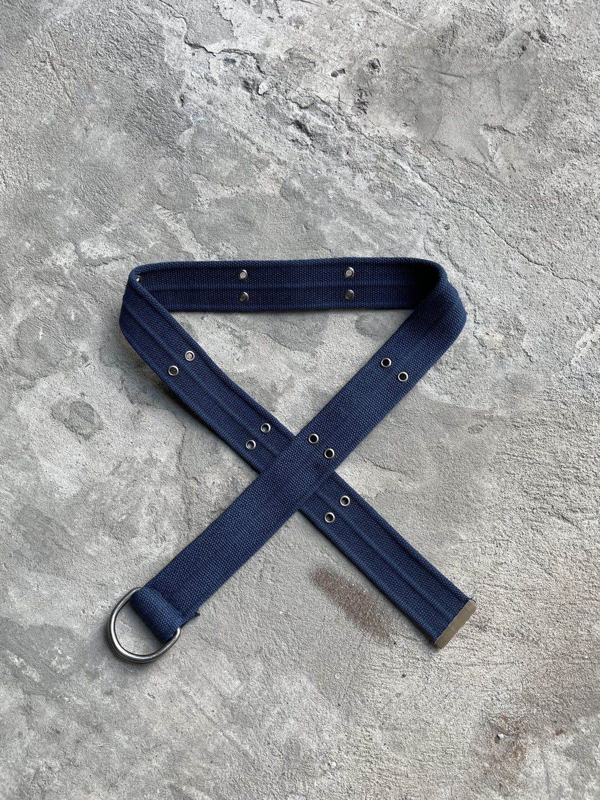 Japanese Brand × Seditionaries Vintage Japanese punk military triple ring cotton belt Y2K Size ONE SIZE - 2 Thumbnail