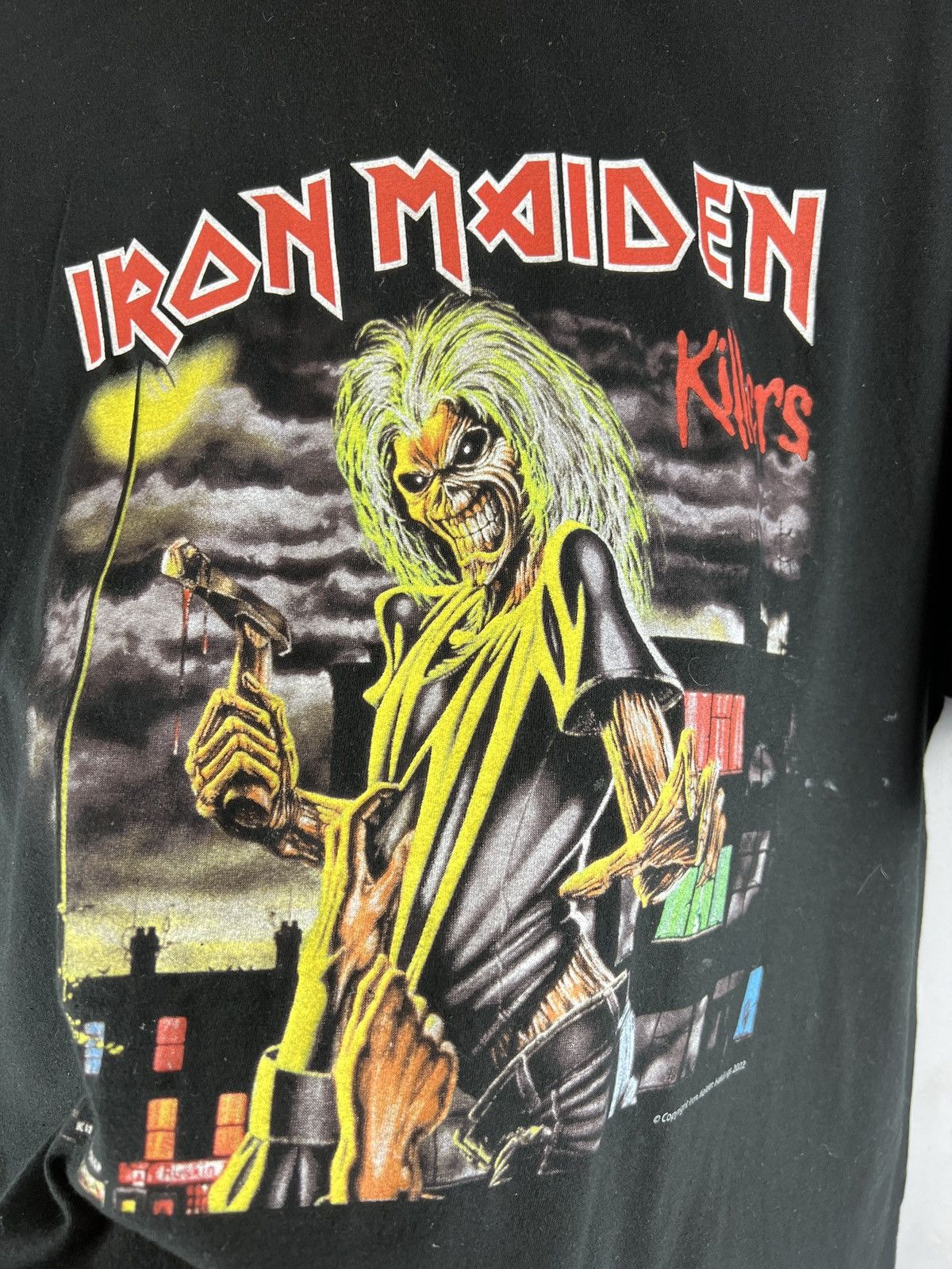 Band Tees Vintage 2002 Iron Maiden Killers tour tee 1981 big logo y2k Size US XL / EU 56 / 4 - 3 Thumbnail