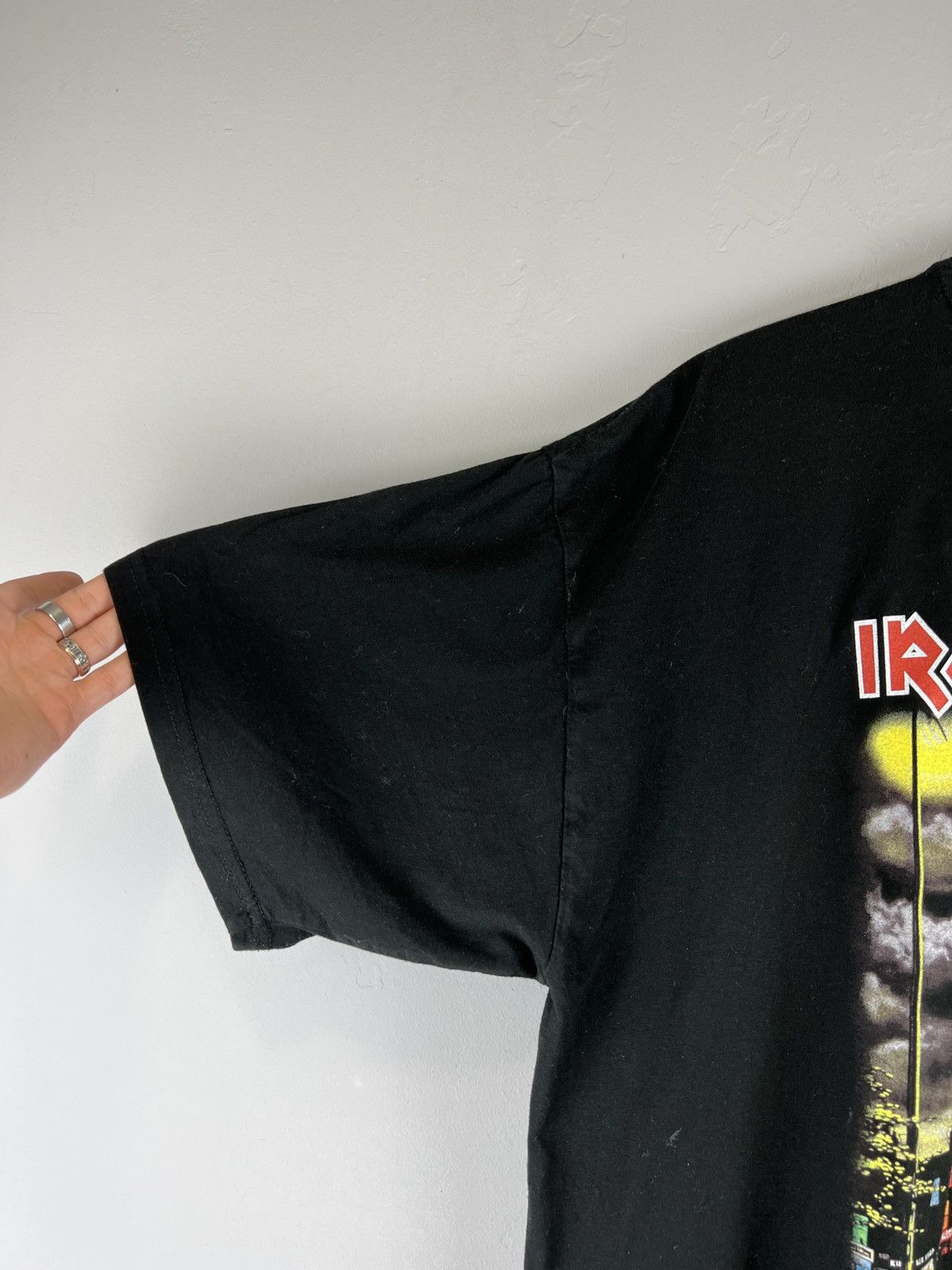Band Tees Vintage 2002 Iron Maiden Killers tour tee 1981 big logo y2k Size US XL / EU 56 / 4 - 7 Thumbnail