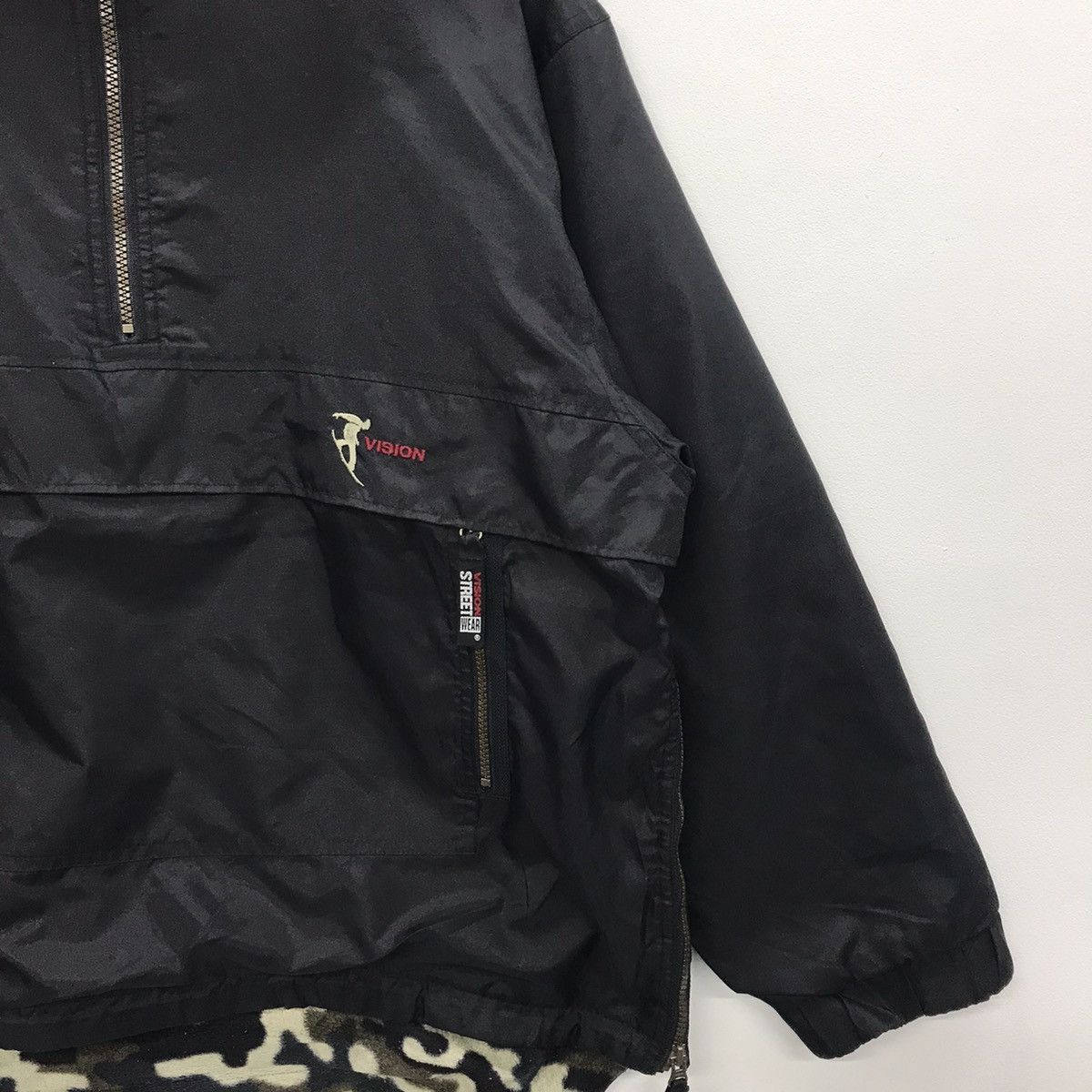 Vision Streetwear Rare!! Vision Street Wear Black Jacket Size US L / EU 52-54 / 3 - 4 Thumbnail