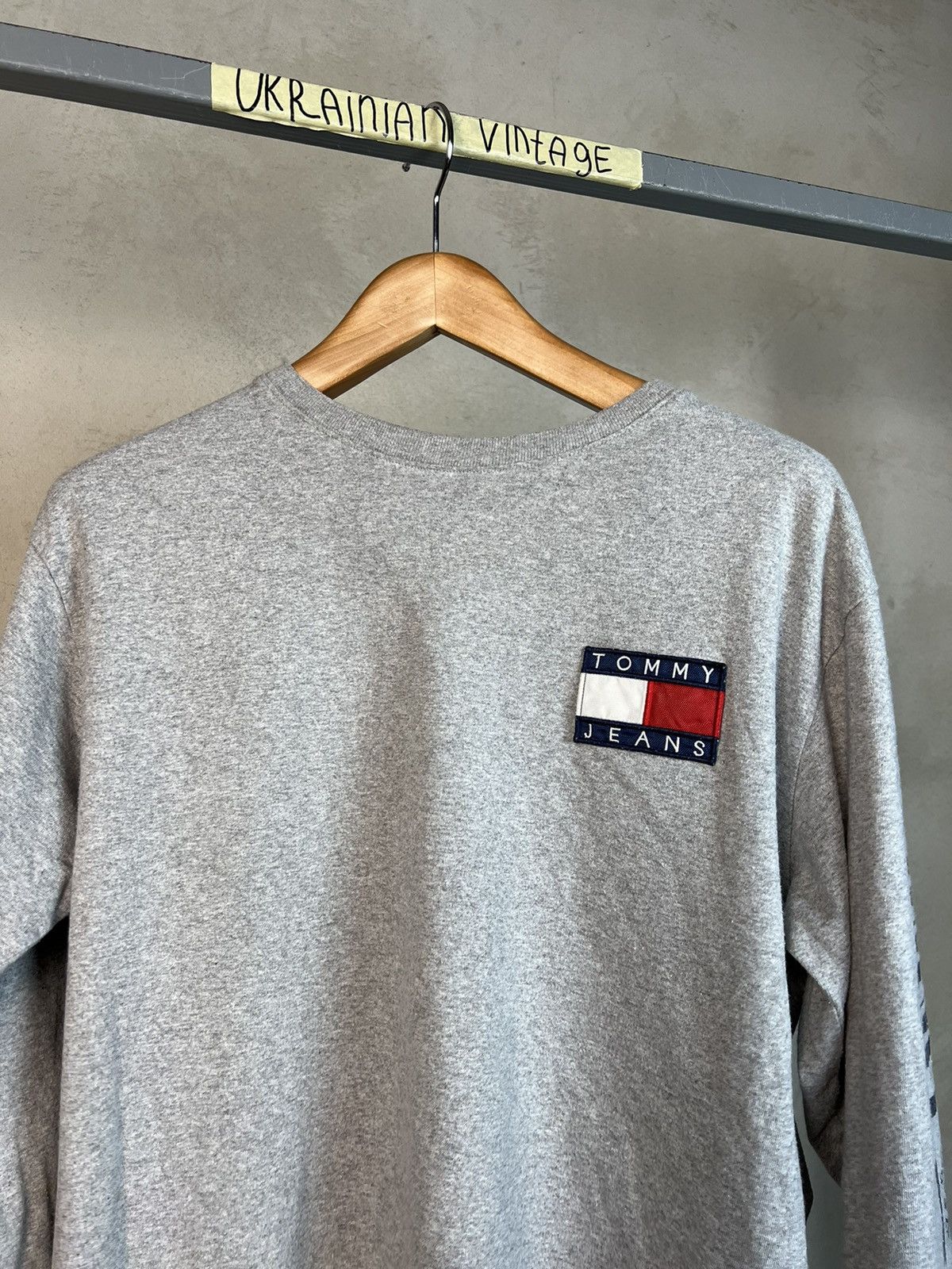 Tommy Hilfiger × Tommy Jeans Tommy Jeans Flag 🇺🇸 🇬🇧 🇨🇦 long sleeve shirt Size US L / EU 52-54 / 3 - 8 Thumbnail