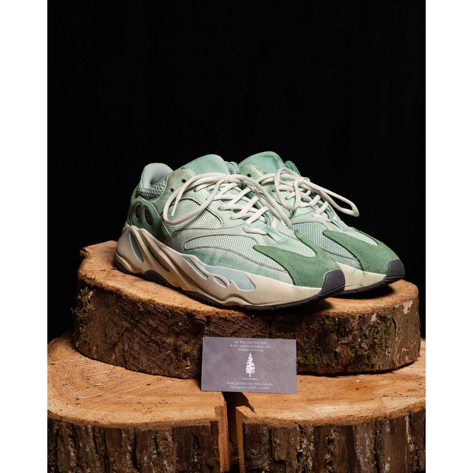 Adidas Adidas Yeezy Boost 700 Analog Tie Dyed Green Size US 10 / EU 43 - 1 Thumbnail