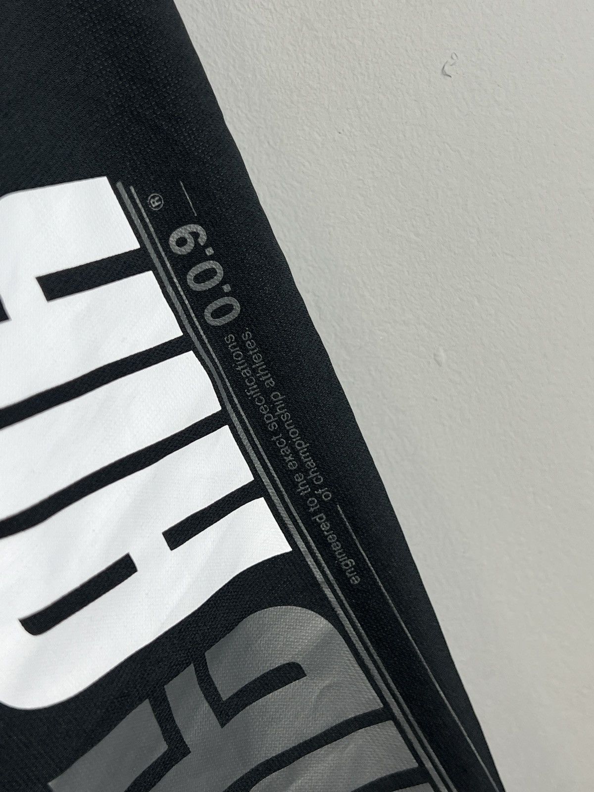 Vintage Vintage NIKE AIR nylon drill pants all black big logo y2k Size US 38 / EU 54 - 13 Thumbnail