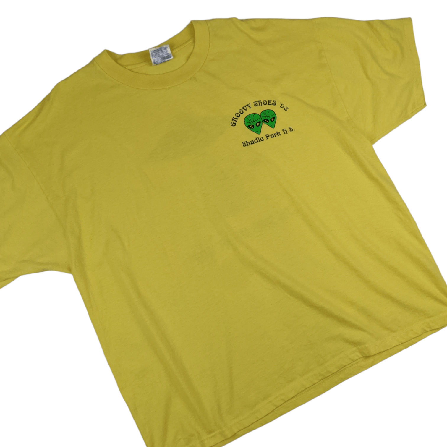 Hanes Vintage 2000's GROOVY SHOES 98' Shadle Park T-Shirt Size US XL / EU 56 / 4 - 3 Thumbnail
