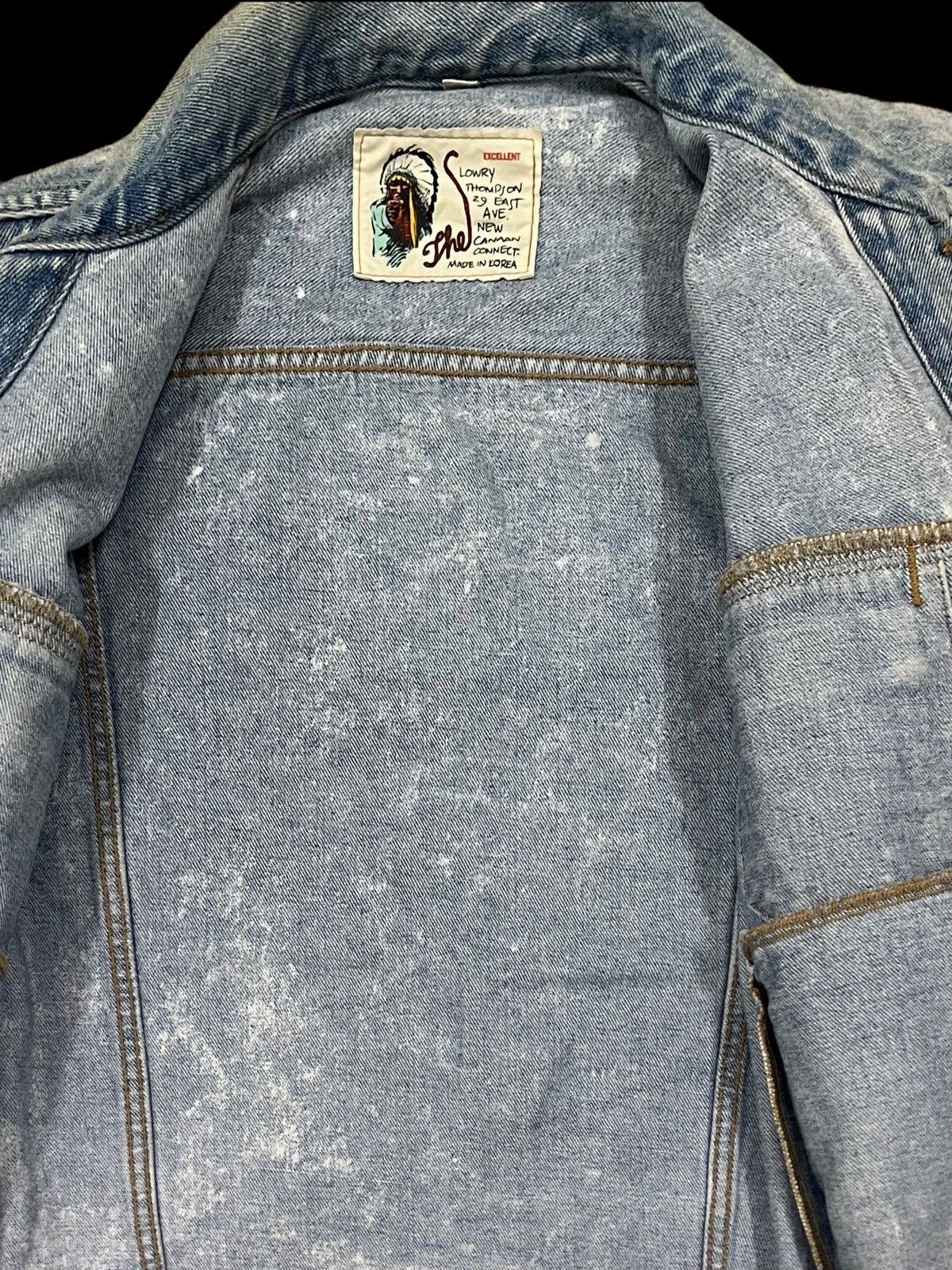 Vintage VINTAGE DENIM JACKET NAVAJO LOWRY THOMPSON Size US M / EU 48-50 / 2 - 15 Thumbnail
