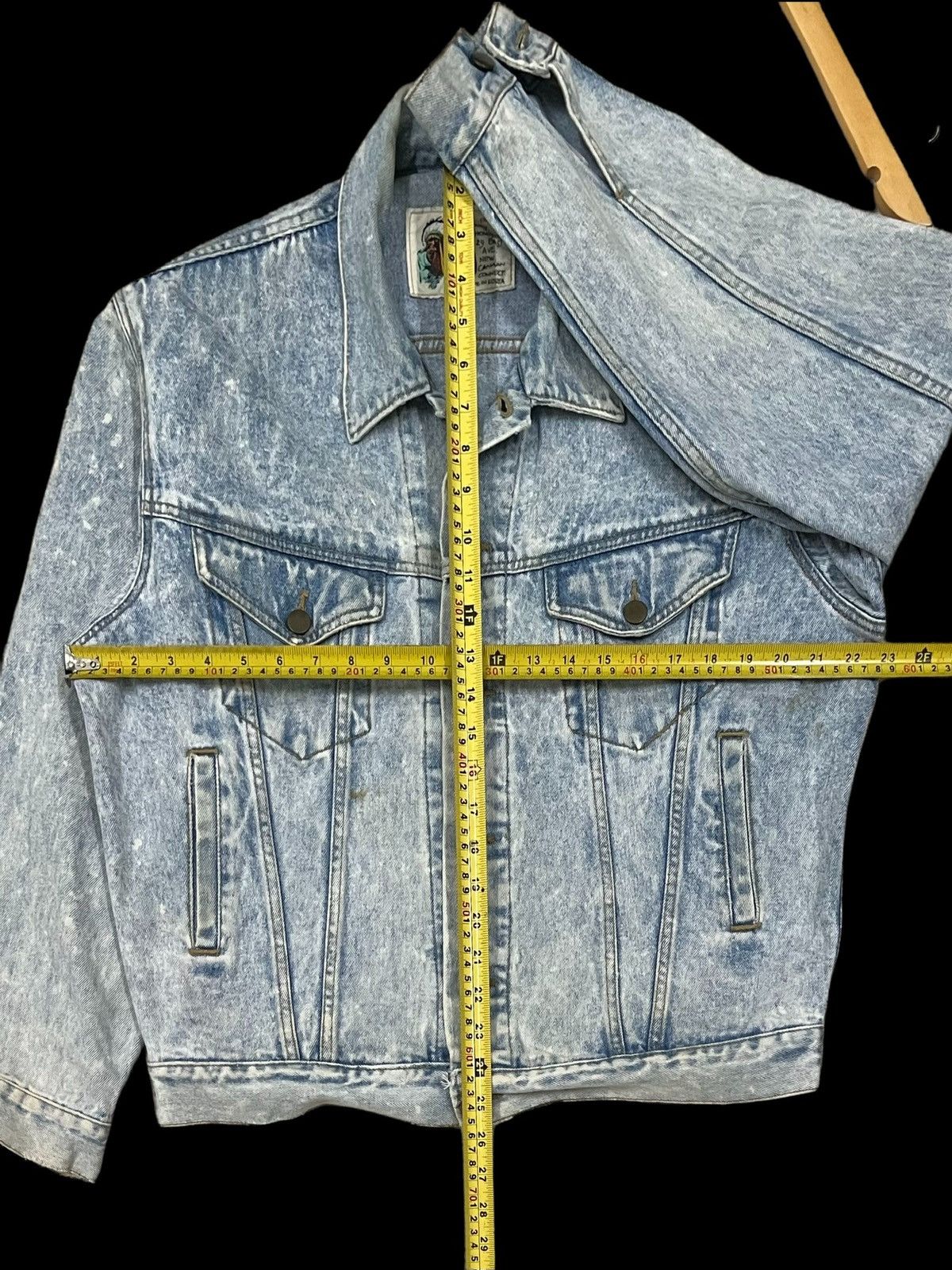 Vintage VINTAGE DENIM JACKET NAVAJO LOWRY THOMPSON Size US M / EU 48-50 / 2 - 16 Thumbnail