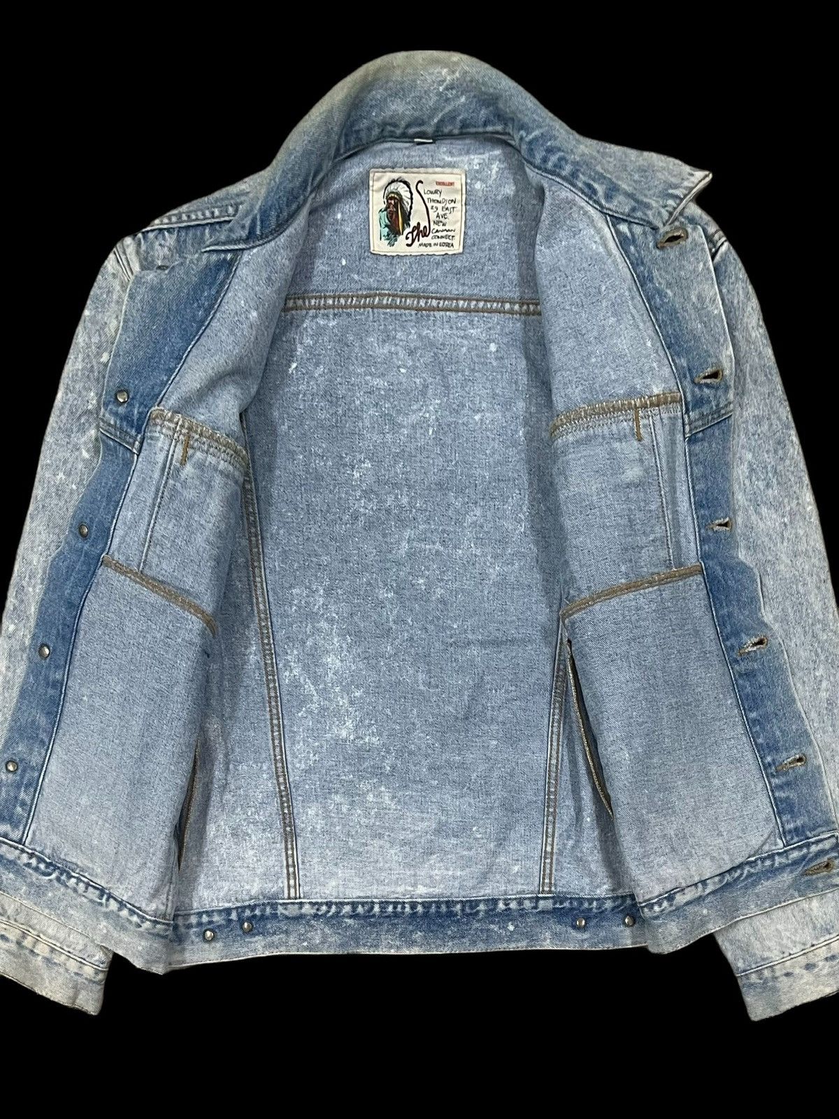 Vintage VINTAGE DENIM JACKET NAVAJO LOWRY THOMPSON Size US M / EU 48-50 / 2 - 14 Thumbnail