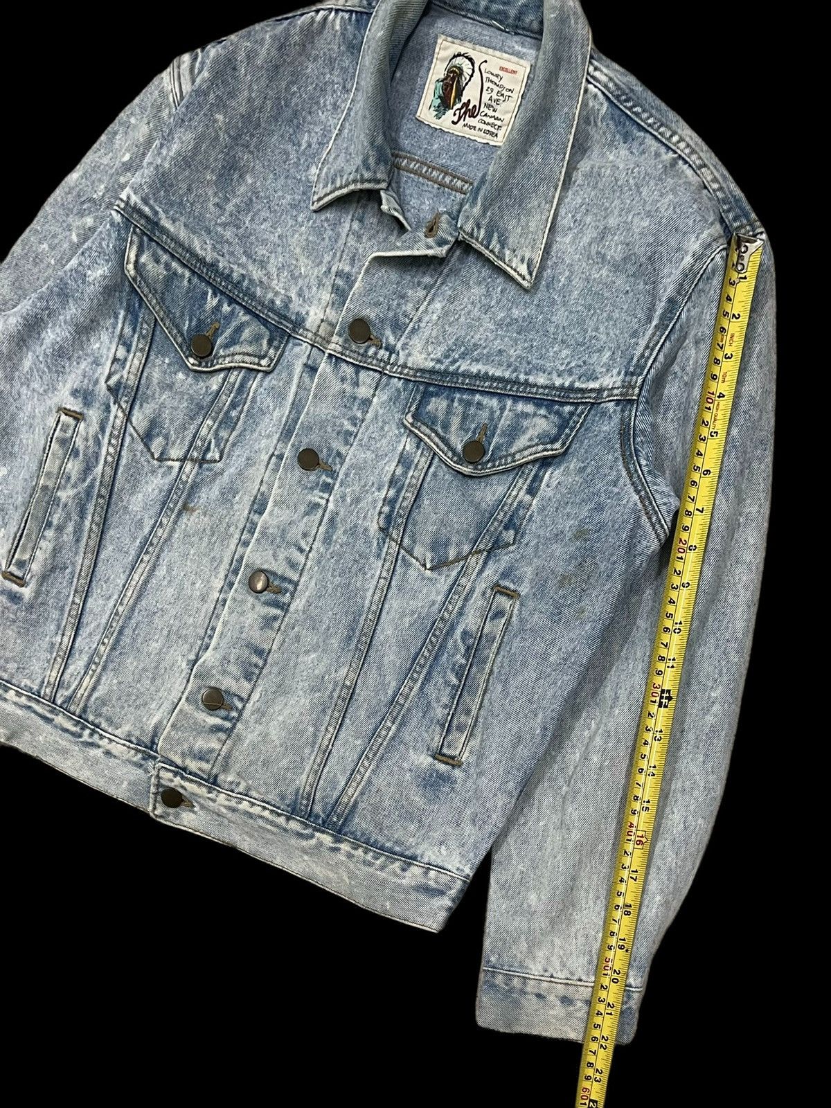 Vintage VINTAGE DENIM JACKET NAVAJO LOWRY THOMPSON Size US M / EU 48-50 / 2 - 17 Thumbnail