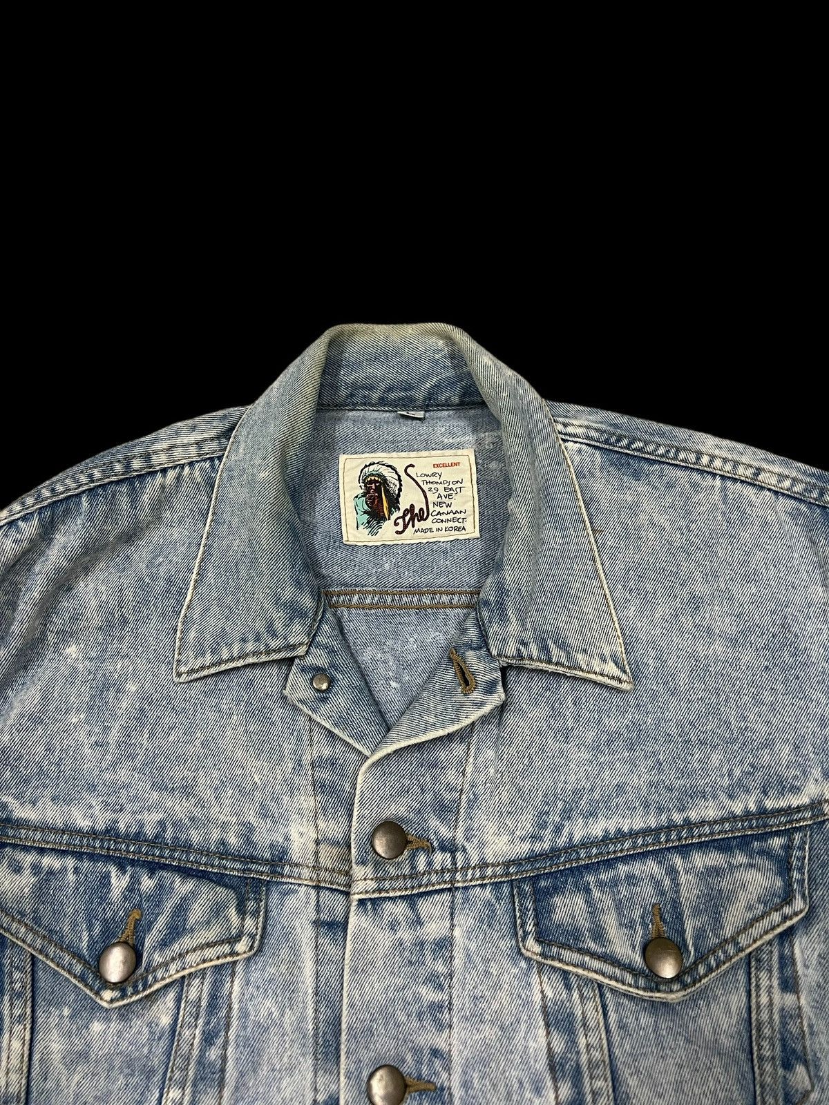 Vintage VINTAGE DENIM JACKET NAVAJO LOWRY THOMPSON Size US M / EU 48-50 / 2 - 5 Thumbnail