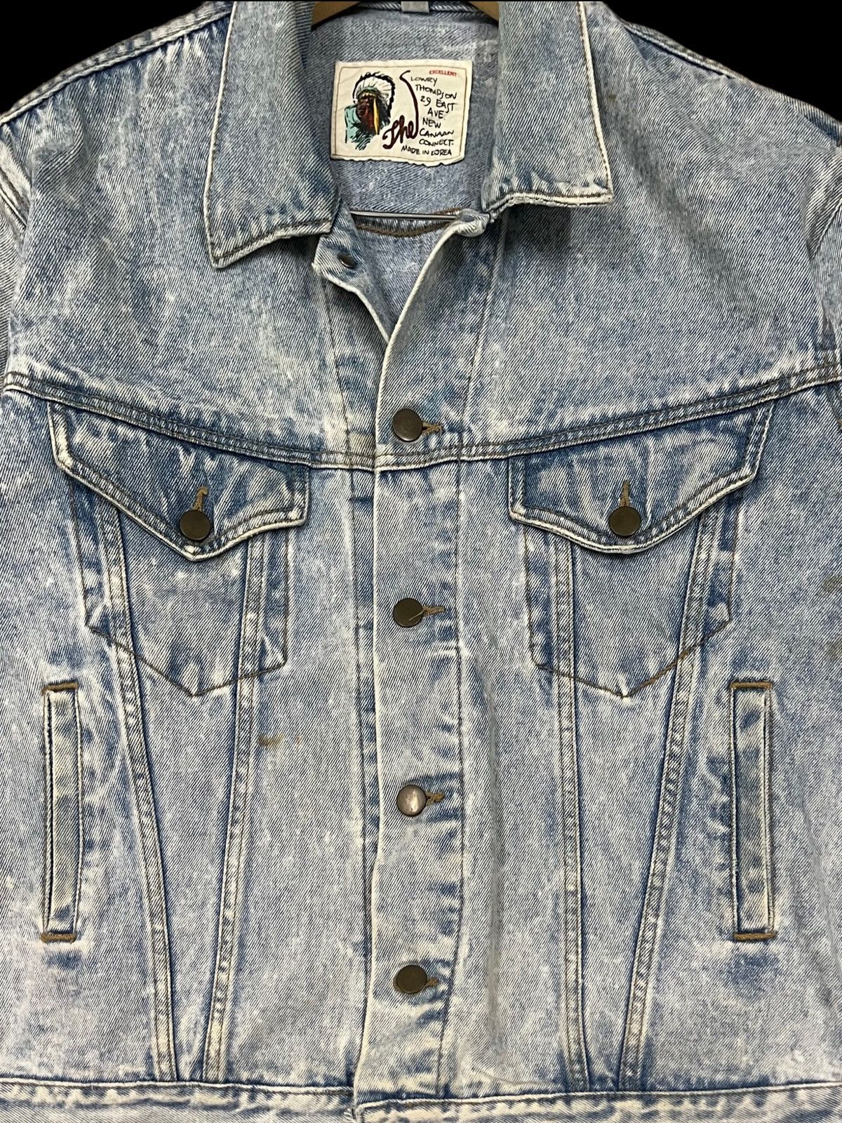 Vintage VINTAGE DENIM JACKET NAVAJO LOWRY THOMPSON Size US M / EU 48-50 / 2 - 6 Thumbnail