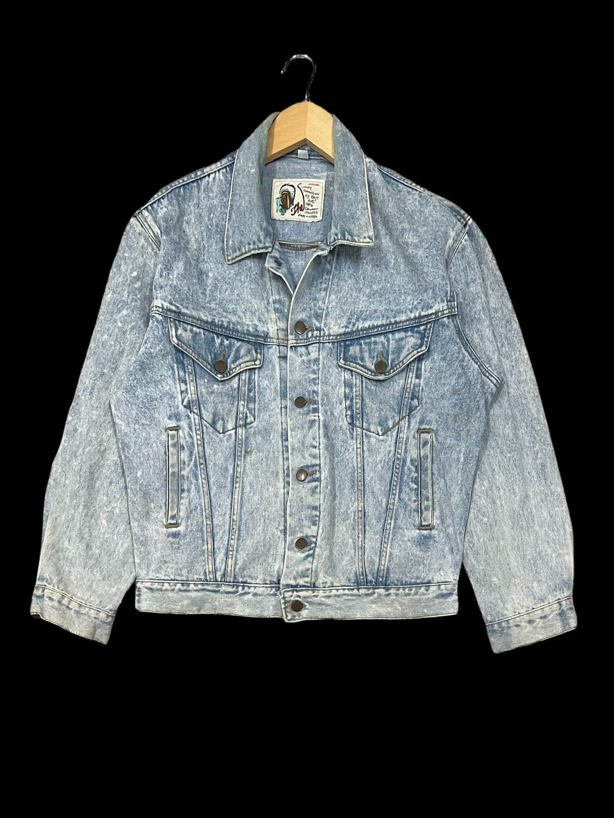 Vintage VINTAGE DENIM JACKET NAVAJO LOWRY THOMPSON Size US M / EU 48-50 / 2 - 1 Thumbnail