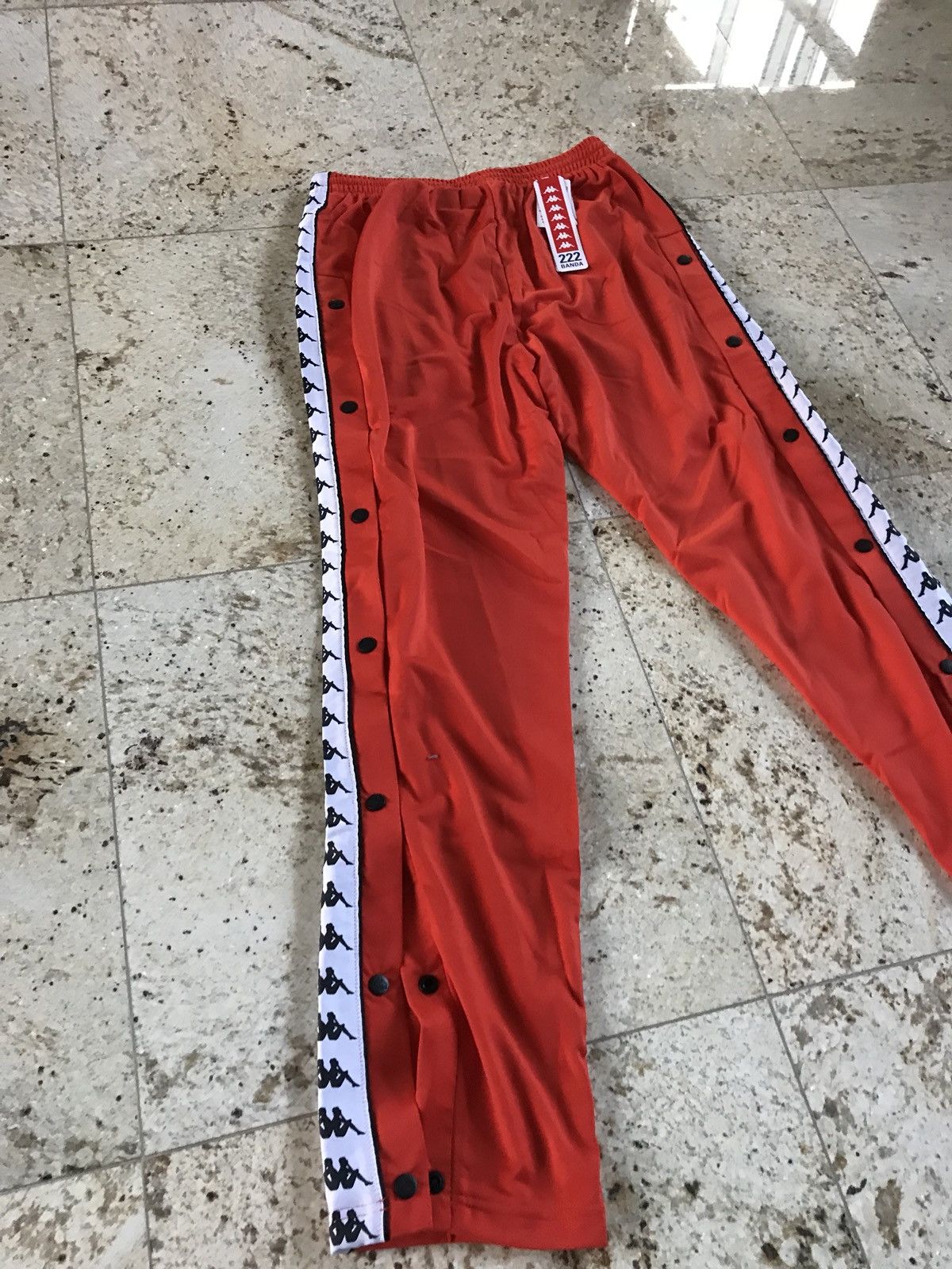 Kappa Banda Orange Snap Off Track Pants Size US 38 / EU 54 - 14 Thumbnail