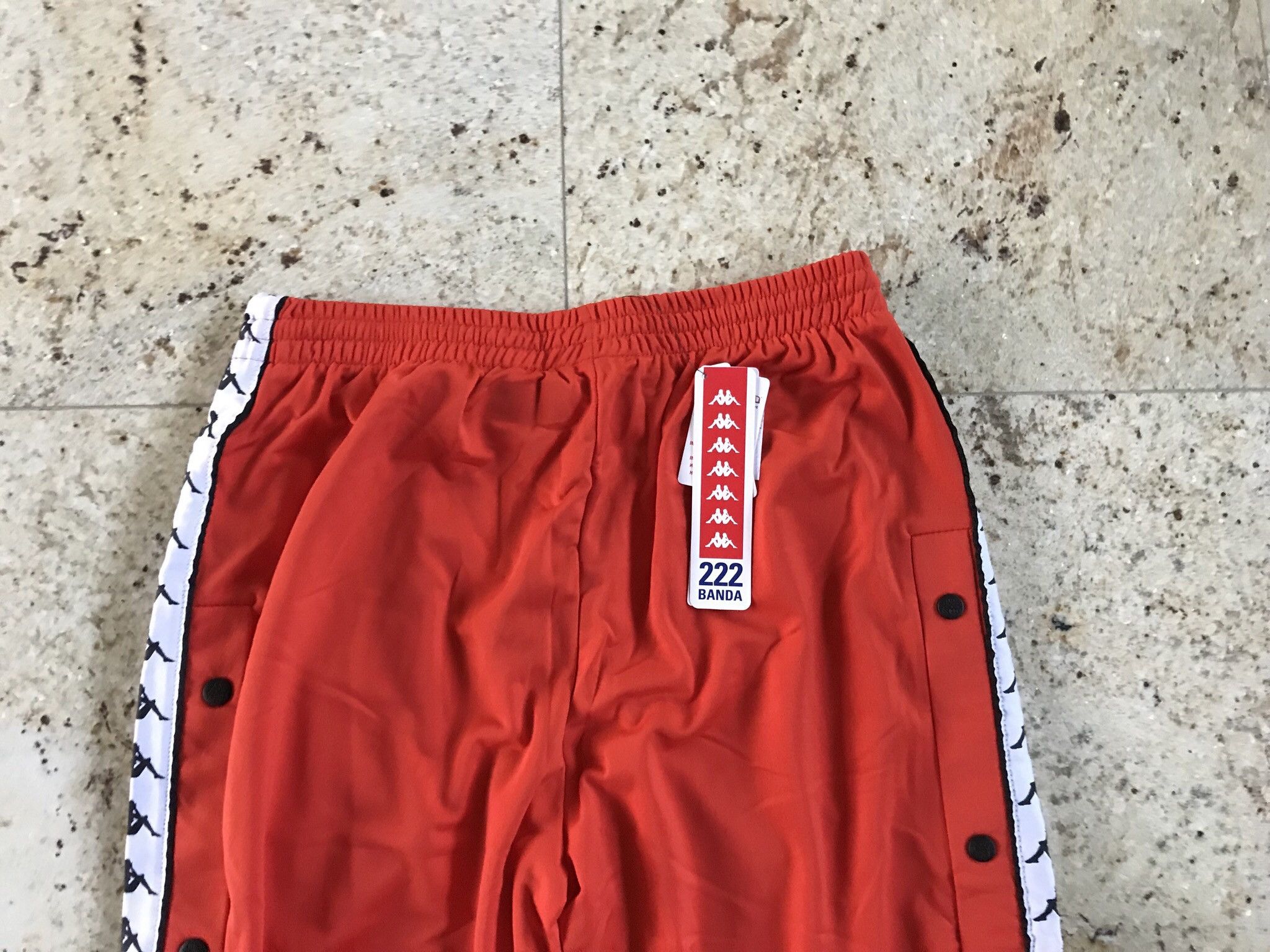Kappa Banda Orange Snap Off Track Pants Size US 38 / EU 54 - 6 Thumbnail