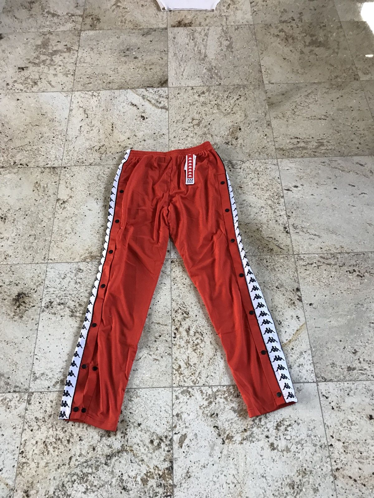 Kappa Banda Orange Snap Off Track Pants Size US 38 / EU 54 - 4 Thumbnail