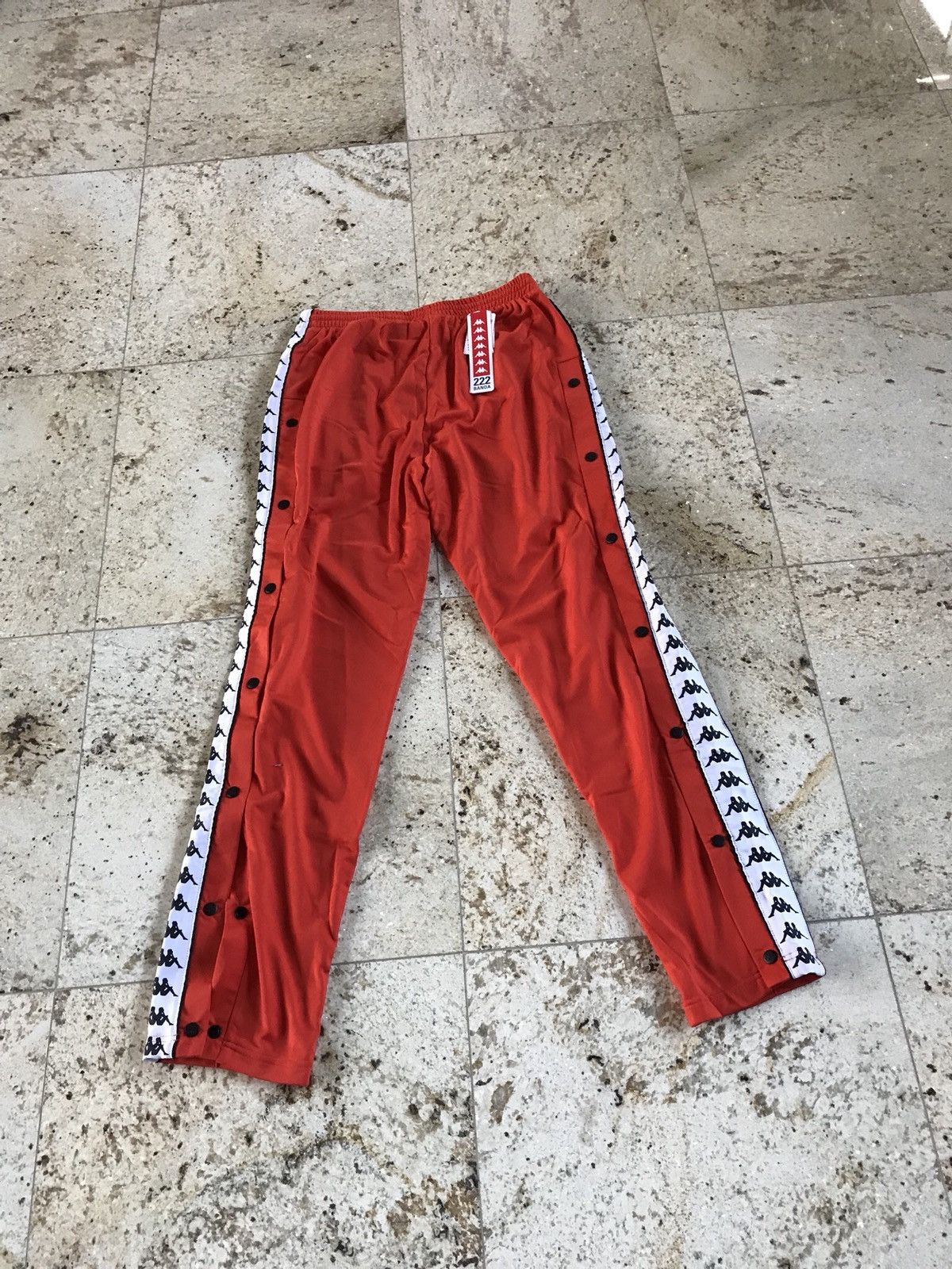 Kappa Banda Orange Snap Off Track Pants Size US 38 / EU 54 - 1 Thumbnail