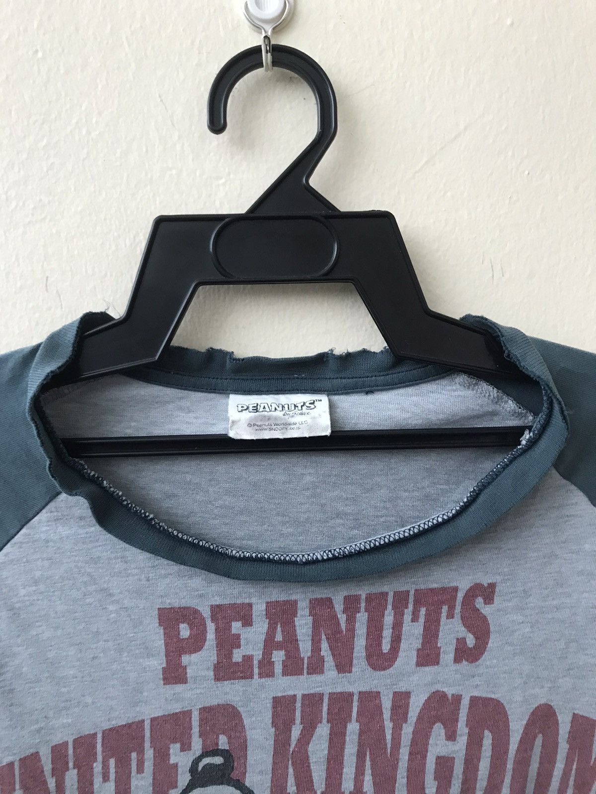Peanuts Vintage 90's 🔥 PEANUTS United Kingdom Long Sleeve Shirt Size US L / EU 52-54 / 3 - 12 Thumbnail