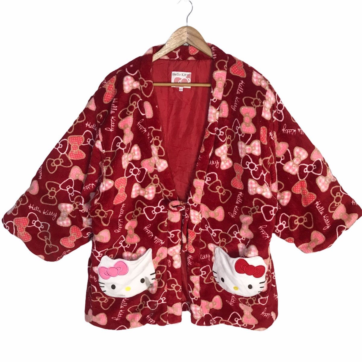 Japanese Brand Hello kitty kimono style japanese traditional winter wear Size US L / EU 52-54 / 3 - 1 Thumbnail