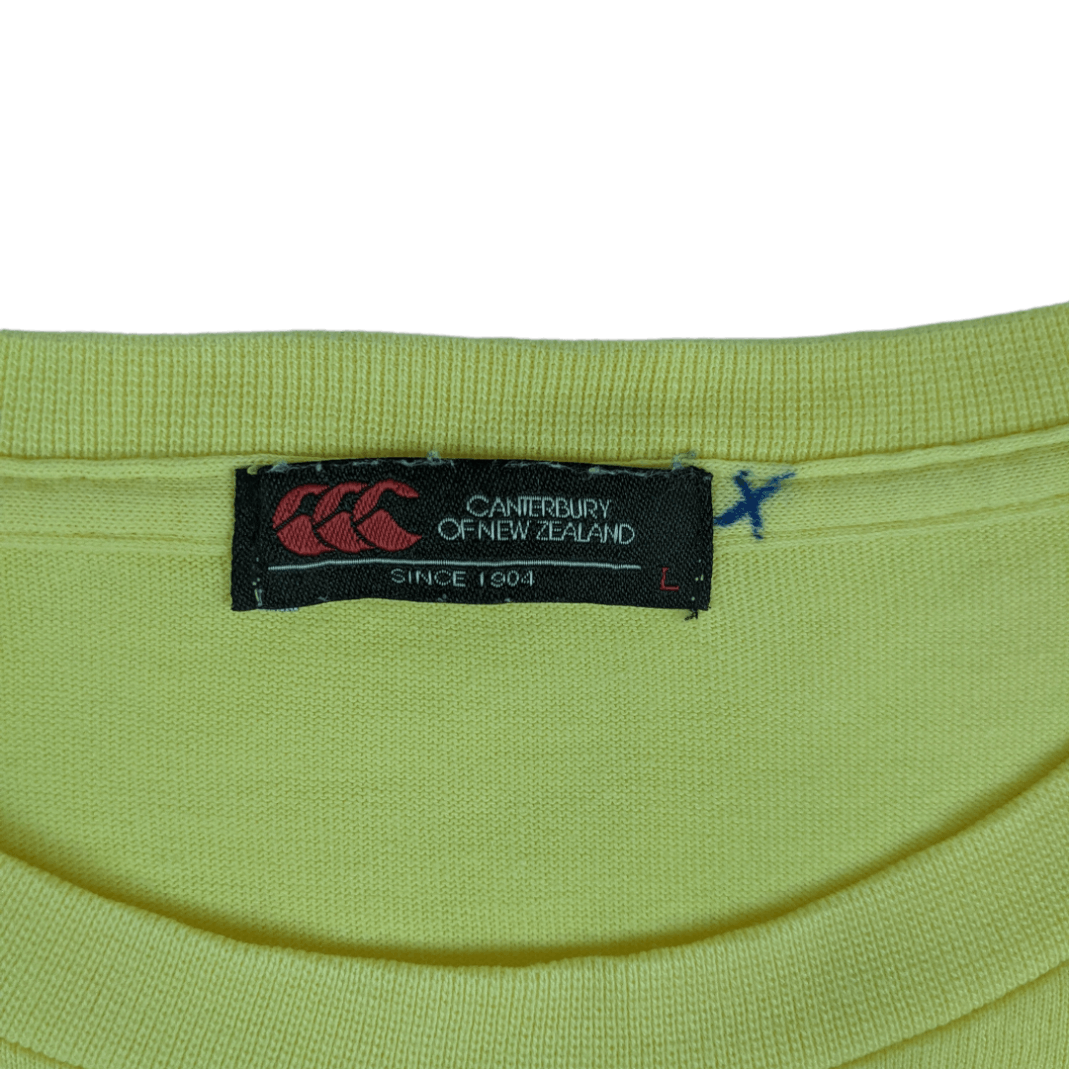 Canterbury of New Zealand Vintage CANTERBURY Of New Zealand Rugby T-Shirt Size US L / EU 52-54 / 3 - 7 Thumbnail