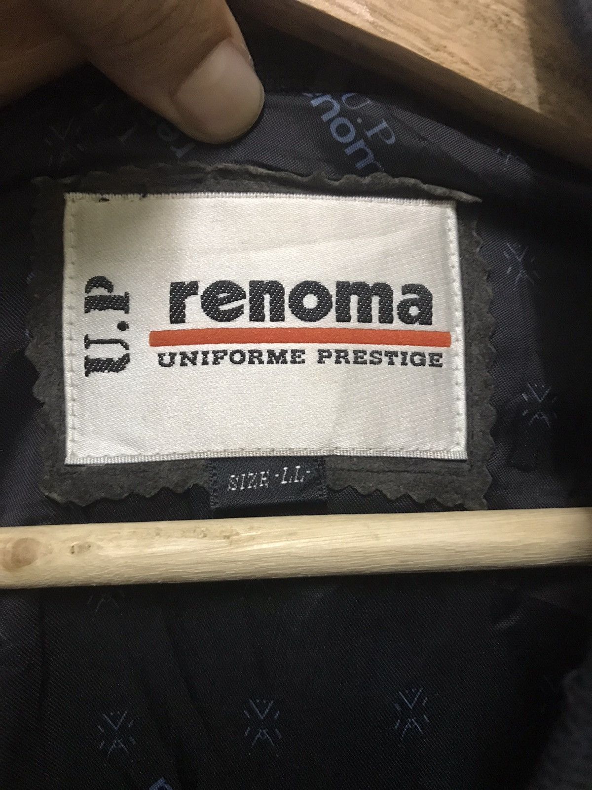 Renoma × Vintage Vintage Renoma Suede Bomber Jacket Big Spellout Size US XL / EU 56 / 4 - 14 Thumbnail