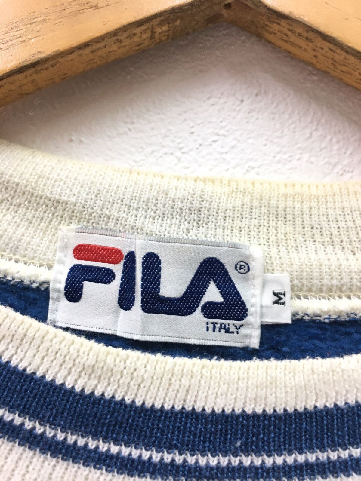 Fila × Vintage Vintage Fila Big Logo Sweatshirt Size US M / EU 48-50 / 2 - 6 Thumbnail