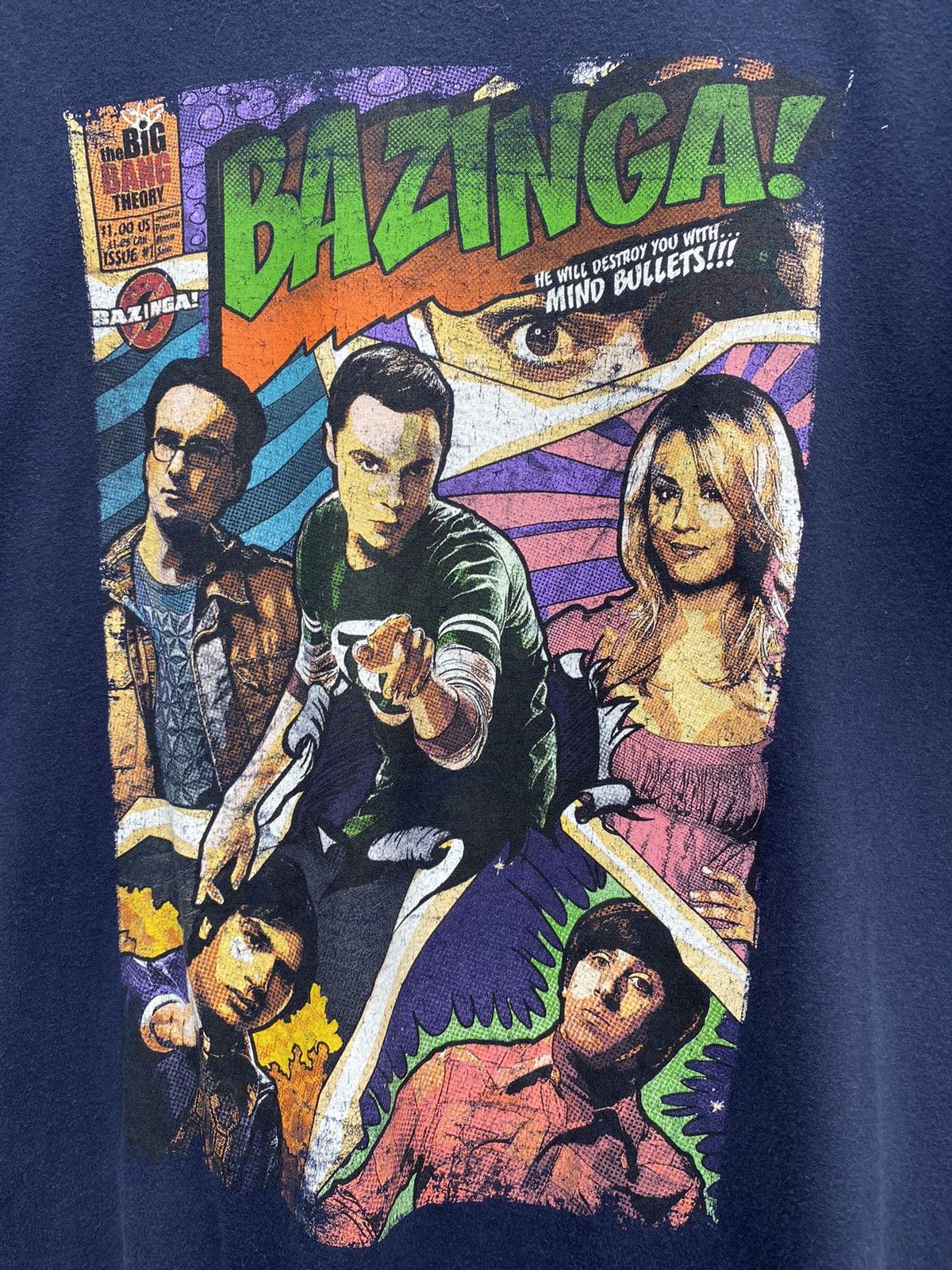 Vintage × Warner Bros Vintage 2000s Big Bang Theory Graphic Tee Size M Size US M / EU 48-50 / 2 - 2 Thumbnail