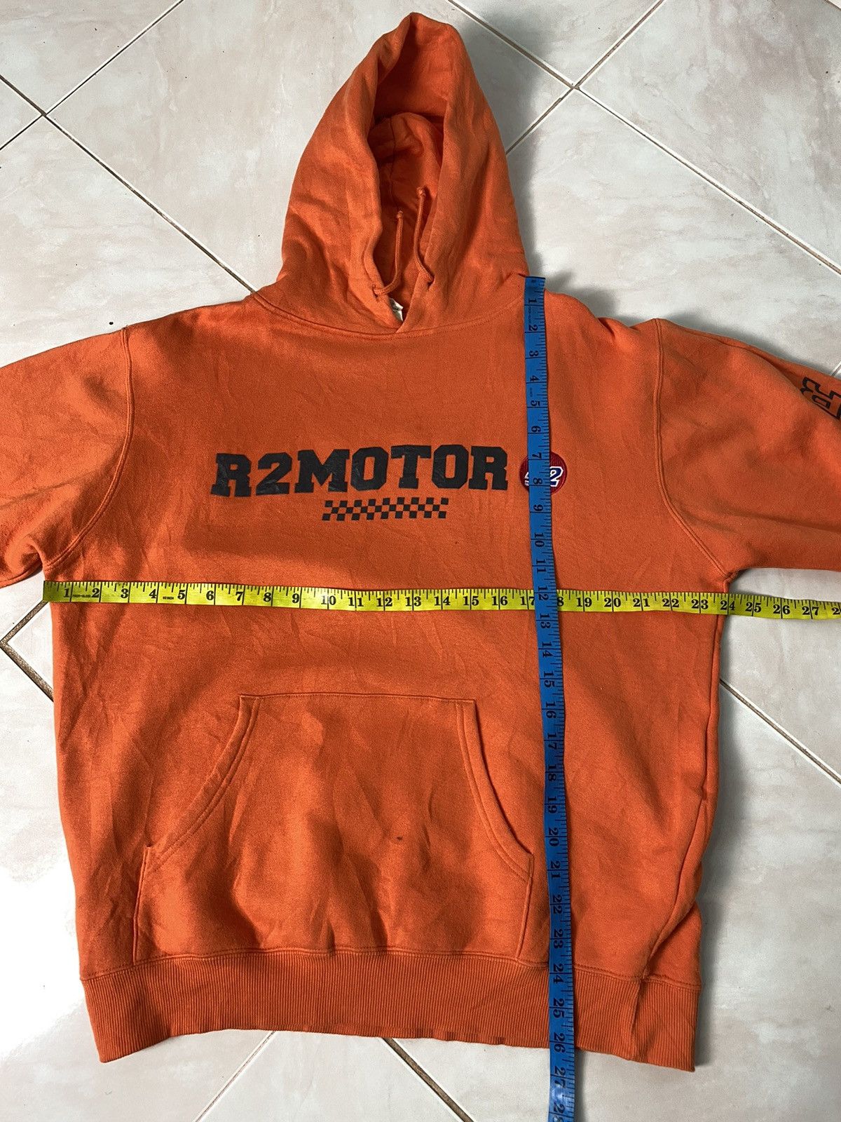 Japanese Brand × Vintage Vintage R2 Motor Racing Hoodie Japanese Brand Size US L / EU 52-54 / 3 - 14 Thumbnail