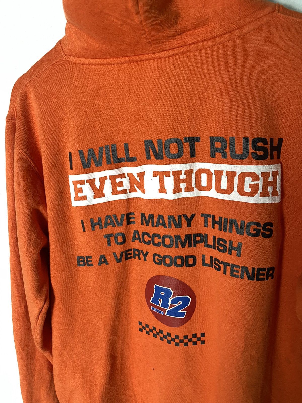 Japanese Brand × Vintage Vintage R2 Motor Racing Hoodie Japanese Brand Size US L / EU 52-54 / 3 - 11 Thumbnail