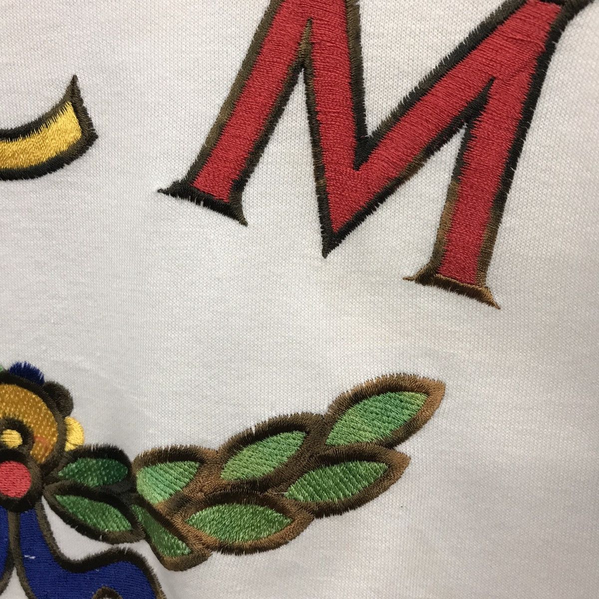 Designer × MCM *Rare!! Sweatshirt MCM Spell Out Embroidered Size US M / EU 48-50 / 2 - 13 Thumbnail