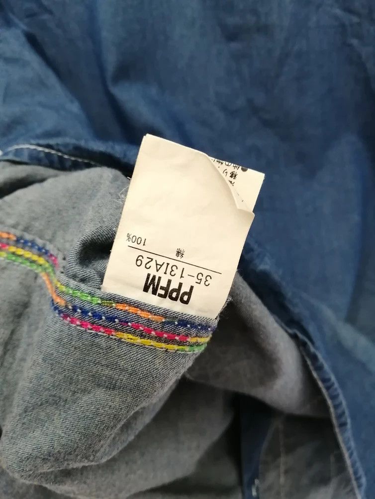 PPFM PPFM Style Design Denim Shirt Size US M / EU 48-50 / 2 - 2 Thumbnail