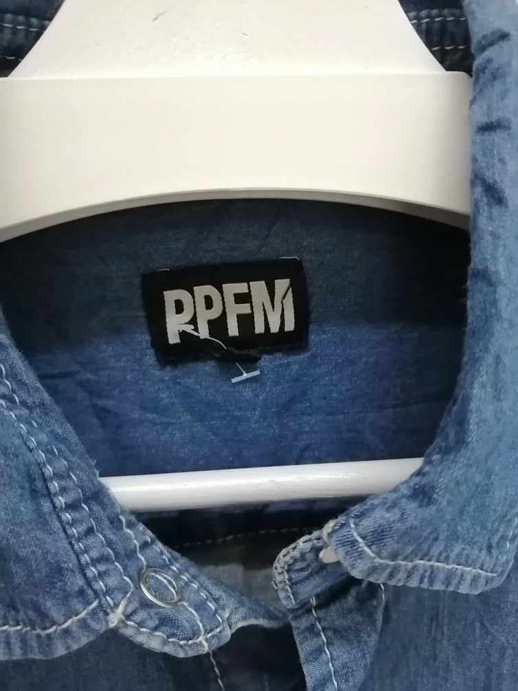 PPFM PPFM Style Design Denim Shirt Size US M / EU 48-50 / 2 - 8 Thumbnail