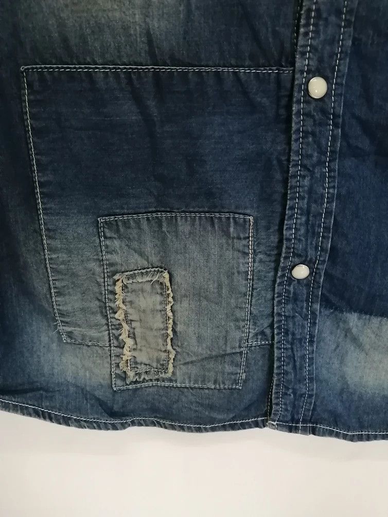 PPFM PPFM Style Design Denim Shirt Size US M / EU 48-50 / 2 - 6 Thumbnail
