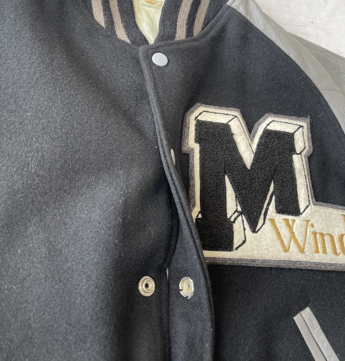 Vintage VINTAGE BOARD SAILING WOOL VARSITY JACKET Size US M / EU 48-50 / 2 - 15 Thumbnail