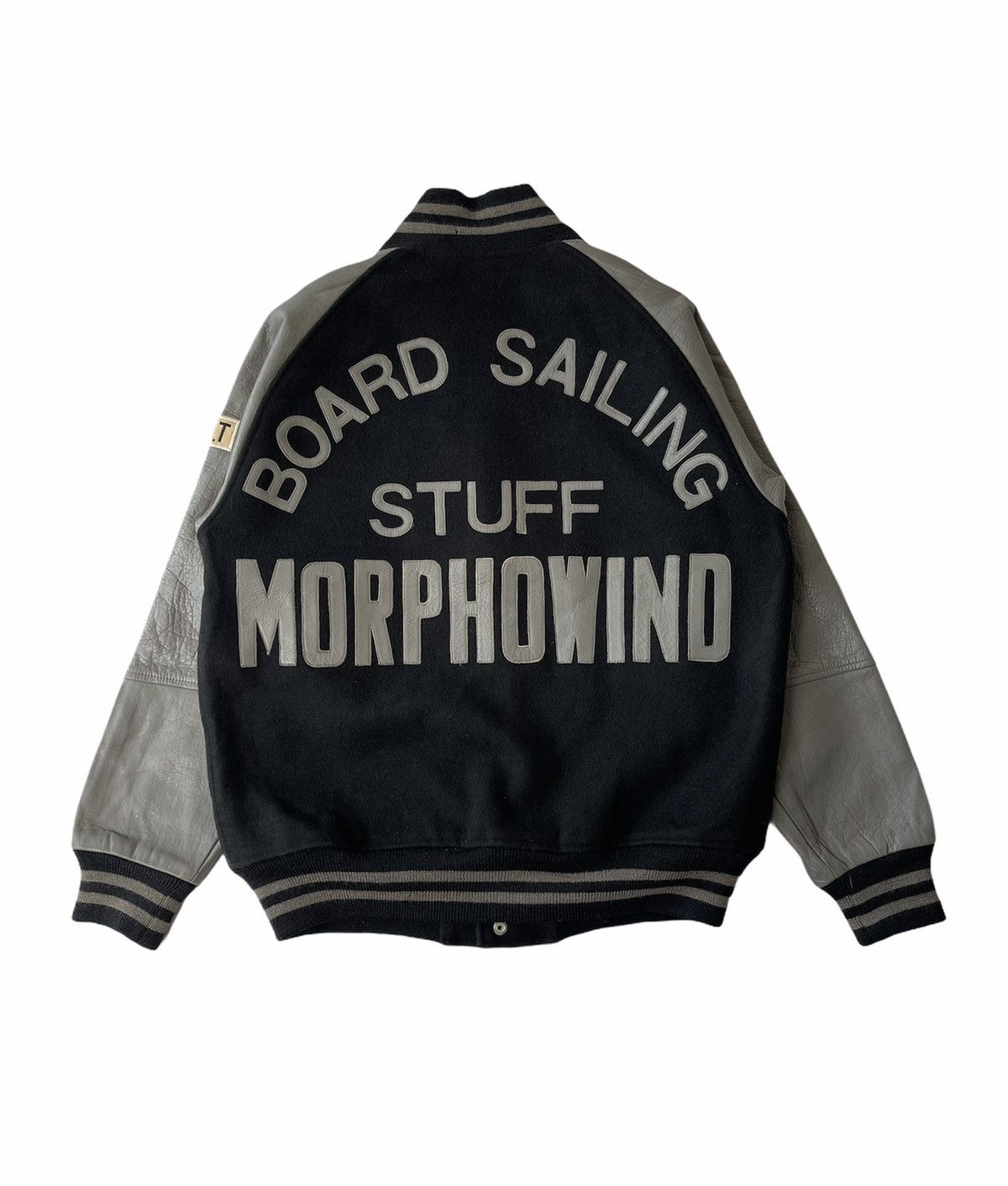 Vintage VINTAGE BOARD SAILING WOOL VARSITY JACKET Size US M / EU 48-50 / 2 - 2 Thumbnail
