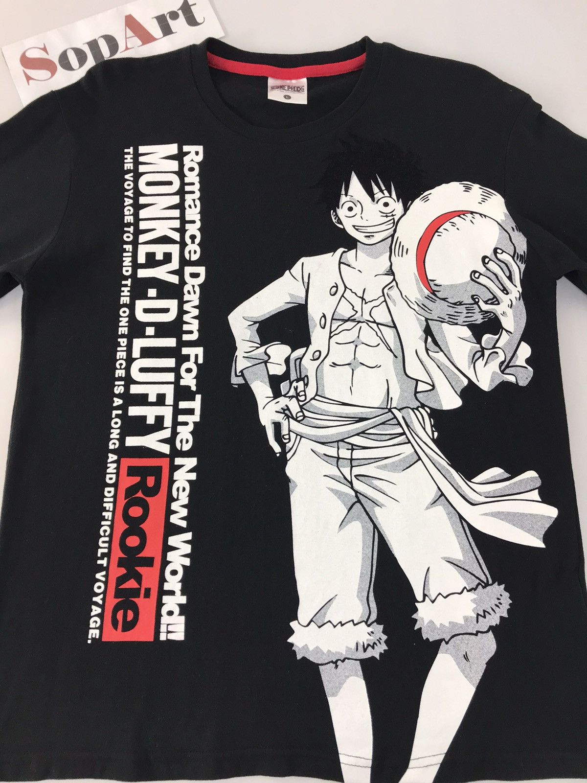 Anime × One Piece One Piece Monkey D.Luffy Long Sleeve Tee Style Size US M / EU 48-50 / 2 - 3 Thumbnail