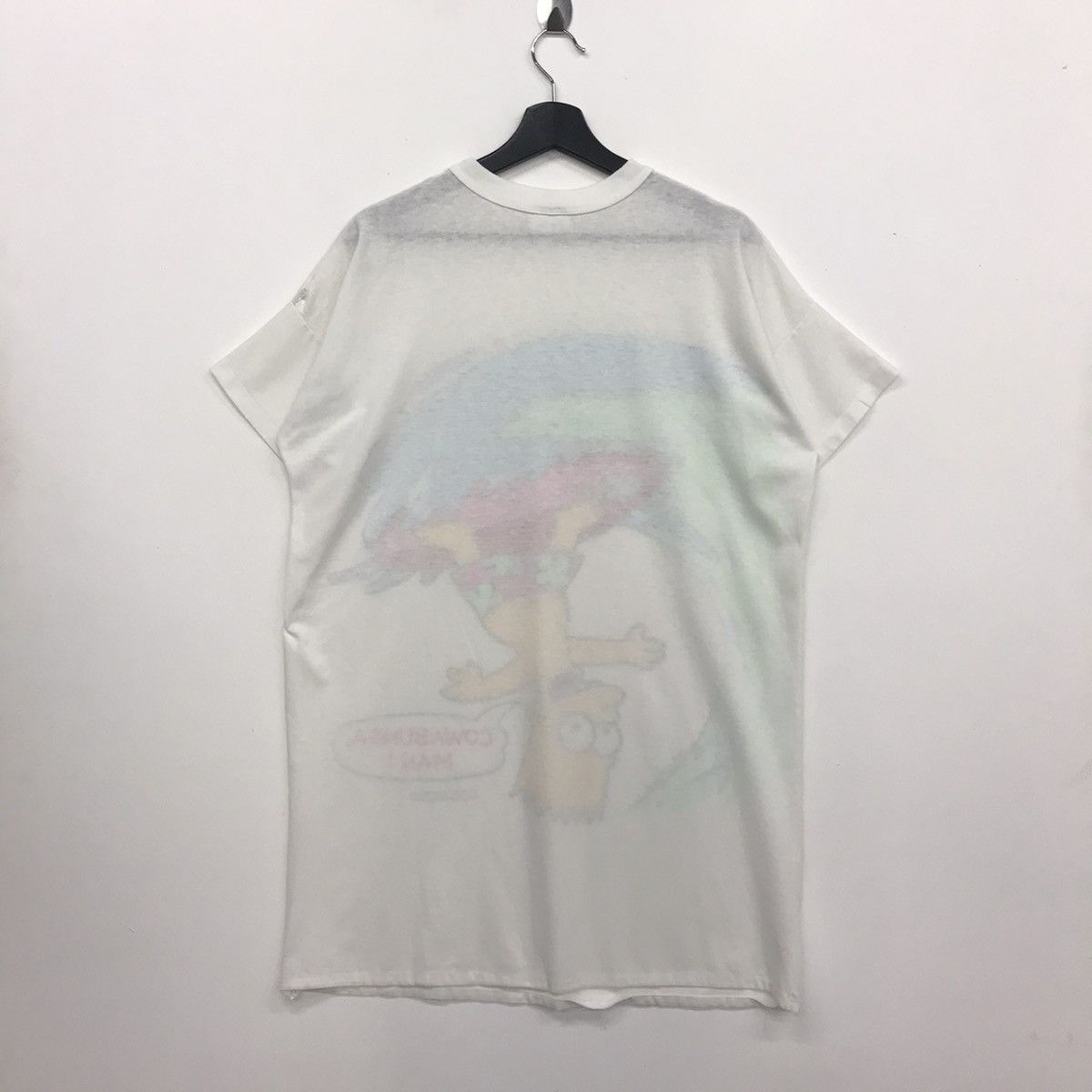Cartoon Network × The Simpsons × Vintage Rare!! Vintage The Simpsons Bart Surfing Tee Size US XL / EU 56 / 4 - 10 Thumbnail