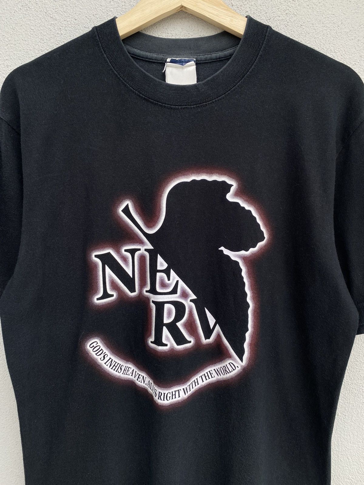 Anime × Vintage *Vintage EVANGELION NERV anime cartoon tees by cospa Size US M / EU 48-50 / 2 - 2 Thumbnail