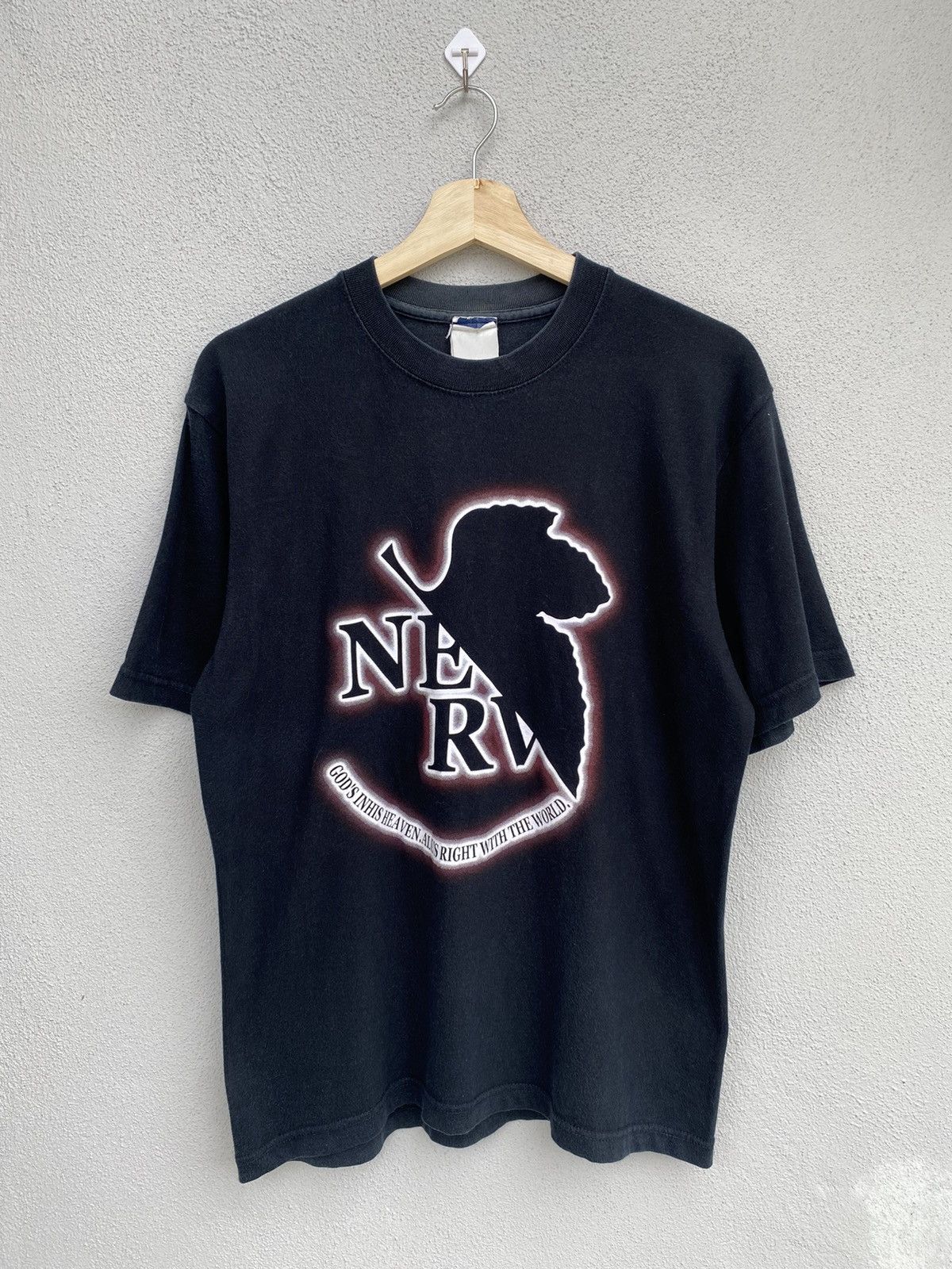 Anime × Vintage *Vintage EVANGELION NERV anime cartoon tees by cospa Size US M / EU 48-50 / 2 - 1 Thumbnail