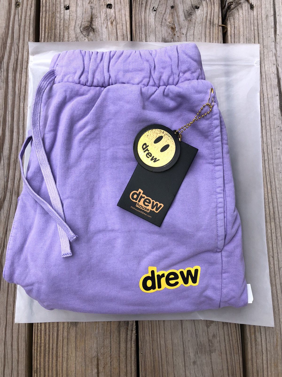 image of Drew House Secret Sweatpants Lavender Medium, Men's (Size 30)