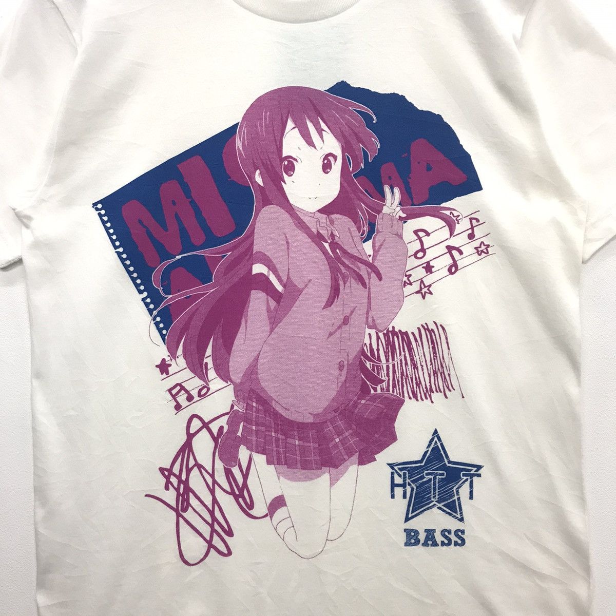 Anime × Cartoon Network Rare!! Cospa Anima Tee K-ON Mio Akiyama Size US M / EU 48-50 / 2 - 7 Thumbnail