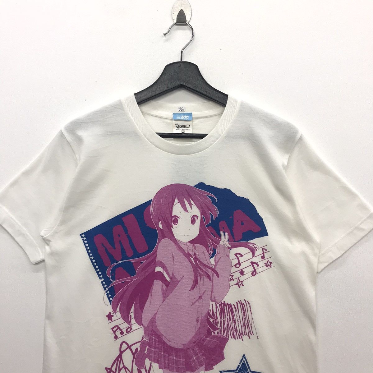 Anime × Cartoon Network Rare!! Cospa Anima Tee K-ON Mio Akiyama Size US M / EU 48-50 / 2 - 2 Thumbnail
