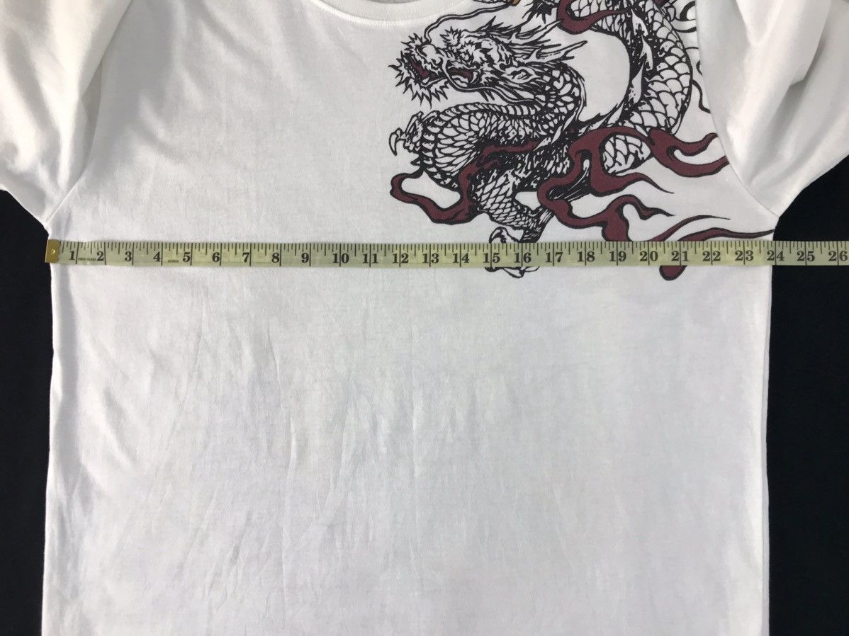 Japanese Brand Japanese Brand Bullet Noise Printed Dragon Long Sleeve Tee Size US XL / EU 56 / 4 - 9 Thumbnail