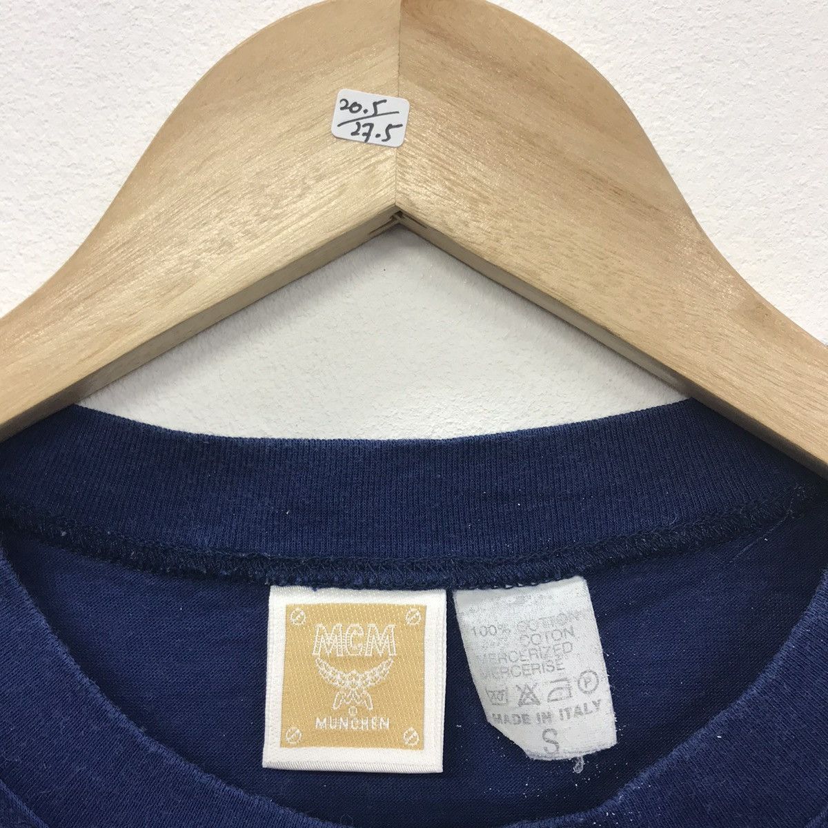 Designer × MCM × Vintage *Rare!! Vintage MCM "Take The Best" Words Tee Size US S / EU 44-46 / 1 - 10 Thumbnail