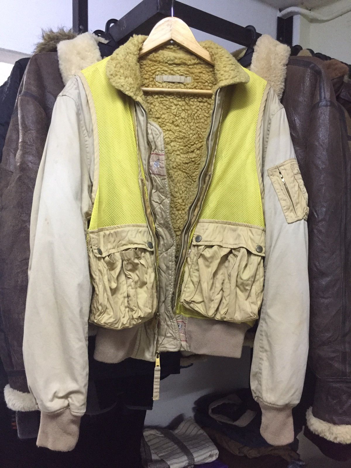 Karl Helmut KARL HELMUT TACTICAL SHERPA BOMBER JACKET Size US L / EU 52-54 / 3 - 3 Thumbnail