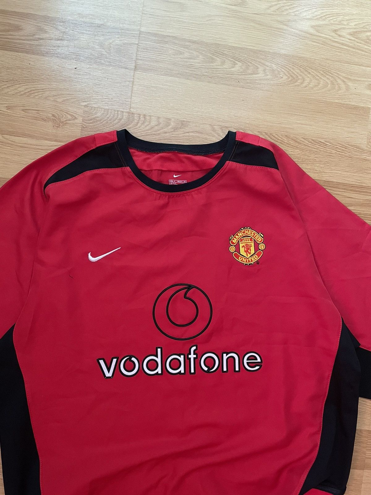 Manchester United 2002-2003 soccer jersey home
