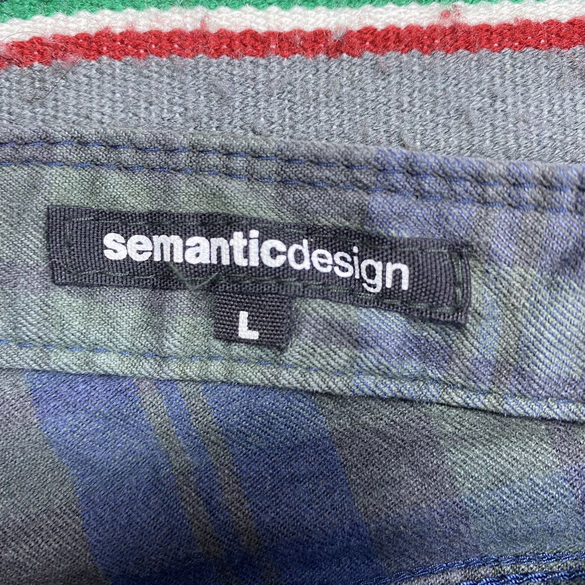 Vintage Vintage Semantic Design Checkered Multi Pocket Pants Size US 33 - 6 Thumbnail