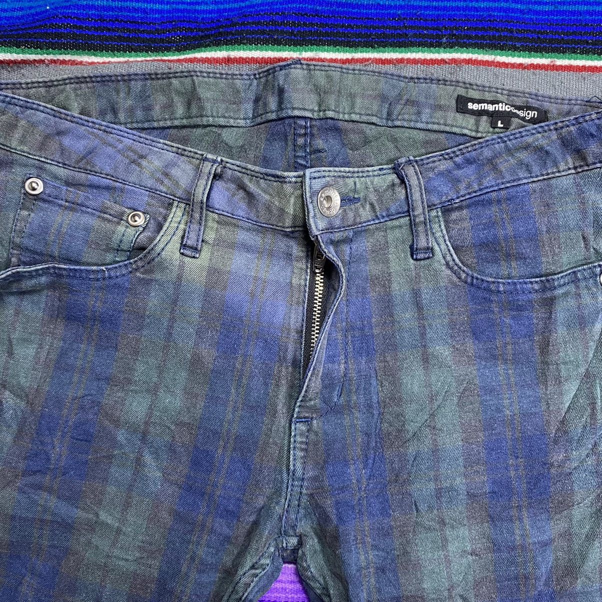 Vintage Vintage Semantic Design Checkered Multi Pocket Pants Size US 33 - 7 Thumbnail